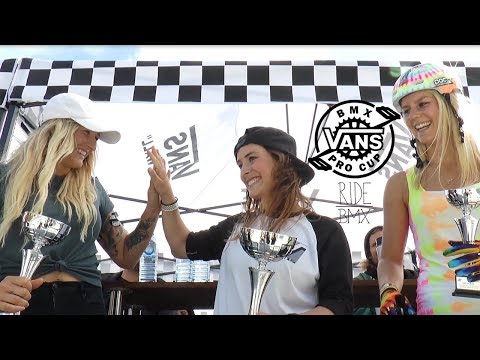 WOMAN'S BMX FINALS! - VANS BMX PRO CUP SYDNEY