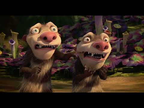Ice Age 3: Dawn of the Dinosaurs (2009) Plant attack