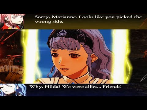 Fire Emblem Warriors: Three Hopes - Golden Deer vs Hilda Unique Dialogue At Ailell