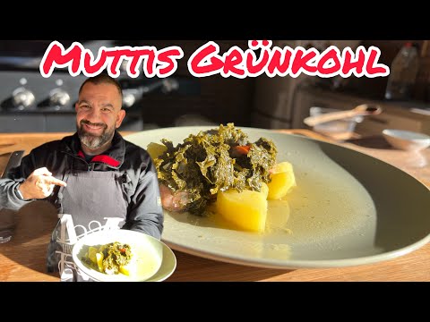 Muttis Grünkohl mit Mettwurst