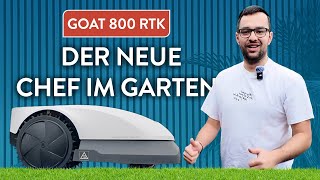 ECOVACS GOAT O800 RTK Test: Der beste Mähroboter aller Zeiten?