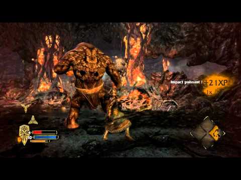 The Lord of the Rings: War in the North troll fight gameplay HD