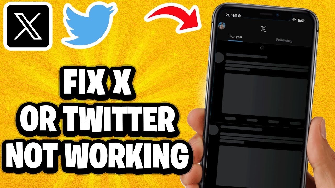 How To FIX X Not Working (Why Is Twitter Down)