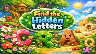 Find the Hidden Letters: Fun Alphabet Search Game 🔍 | Alphabet Games for Kids