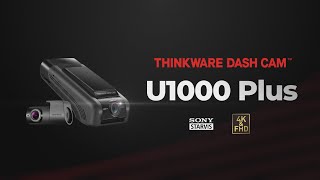 Thinkware U1000 Plus Autokamera 4K, WiFi, GPS, BT, HDR, vzdálený přístup U1000 Plus