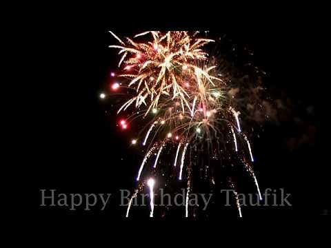 Happy Birthday Taufik