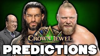 WWE Crown Jewel 2021 Predictions