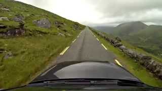 preview picture of video 'Irish roadtrip: Healy Pass, onboard camera, part 1, Full HD 1080p'