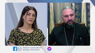 Պատասխանում է Տ. Վահրամ ավագ քահանա Մելիքյանը