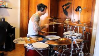 rihanna - umbrella (travis barker rmx drum cover)