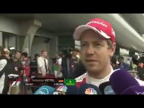 Post-qualifying interview with Vettel - Chinese GP 2016