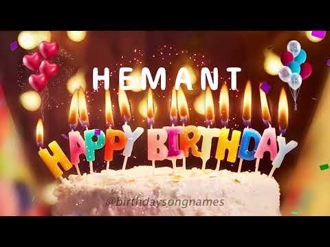 Happy Birthday Hemant - Happy Birthday To You Song!