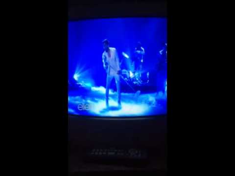 Adam Lambert Performing Ghost Town on Ellen