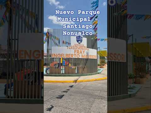 Santiago Nonualco - Nuevo Parque Municipal Fray Engelberto Malissori #lapazcentro #elsalvadorseguro