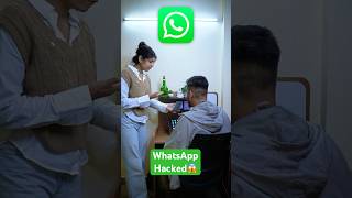 WhatsApp Hacked😱 #whatsapp #whatsappstatus #howto
