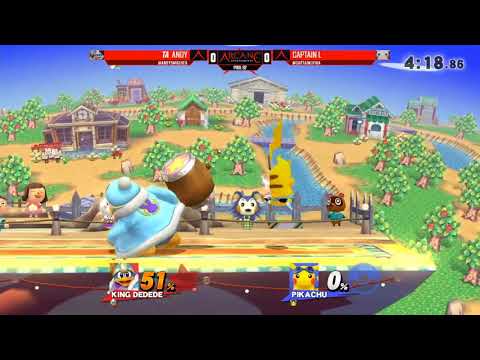 Arcane 2018: Andy (Dedede) vs Captain L (Pikachu) - Pools