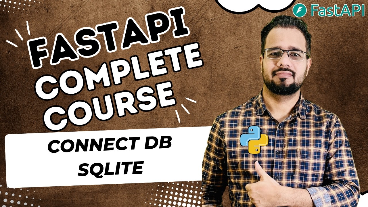 FastAPI Tutorial #15 | SQLite Database Integration + Setup + SQLAlchemy Intro
