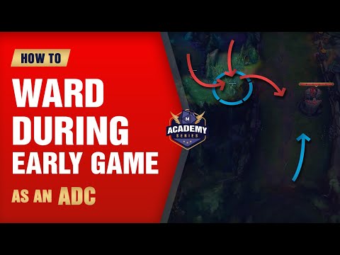 How to Ward During Early Game as an ADC (LoL Mobalytics Academy Series)