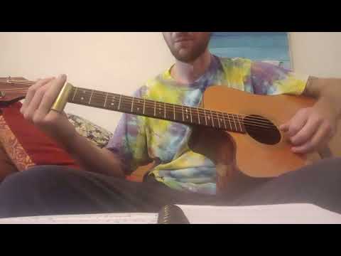 how to play rory gallagher whos that coming acoustic version intro.