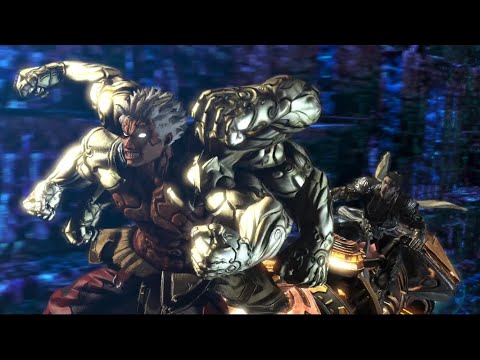 Asura’s Wrath Gameplay Asura Attacks Sakra Devanam Indra Deus With Yasha