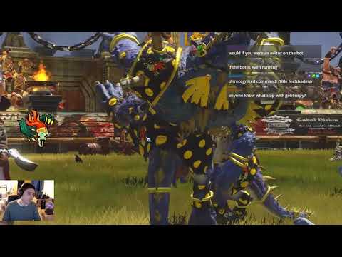 Blood Bowl 2: Humans MD2 Vs 14-4-1 Lizards Featuring 'Spanish Zunk'