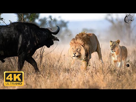 4K Wildlife of Kwazulu Natal, South Africa  - Wild Animals of Africa & Relaxing Nature In 4K