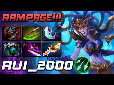 Aui2000 Medusa Rampage! - Dota 2 Pro Gameplay [Watch & Learn]