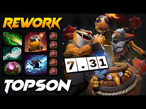 Topson New Techies patch 7.31 - Dota 2 Pro Gameplay [Watch & Learn]
