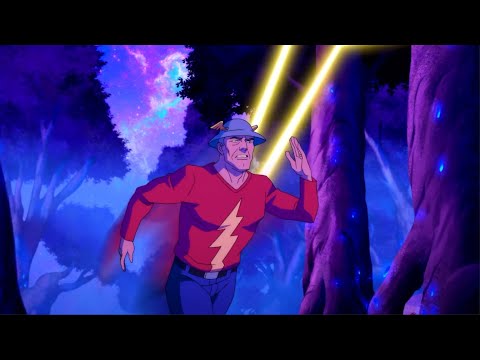 The Flash (Jay Garrick) Powers and Fight Scenes - Young Justice
