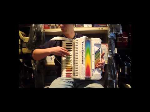 WELTACHIII72RA - Rainbow Weltmeister Achat Piano Accordion LMM 34 72 $2199