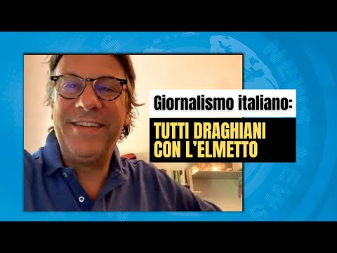 Giornalismo italiano: tutti draghiani con l’elmetto - Zuppa di Porro 19 lug 2022