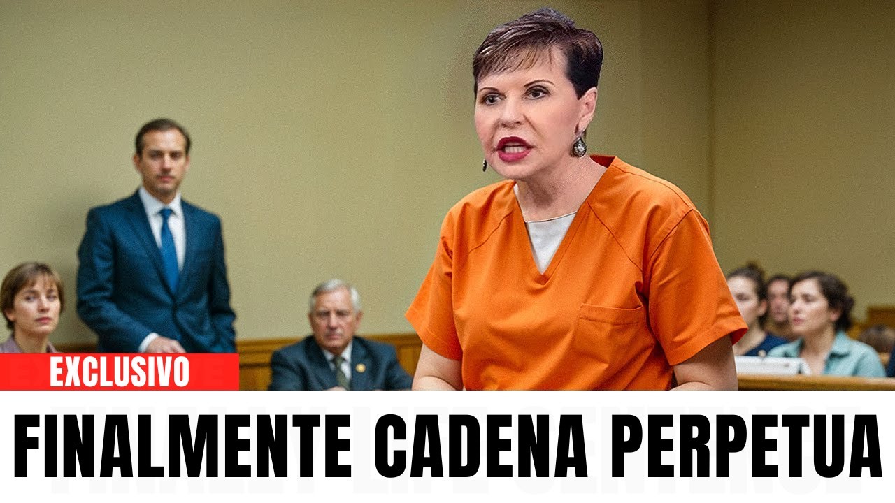 Hace 1 minuto: La reacción de Joyce Meyer a la cadena perpetua se vuelve viral