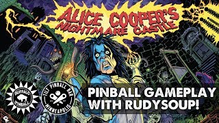 Alice Cooper’s Nightmare Castle Pinball Gameplay with Rudy at TILT!