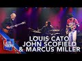 "Black Man Blues" - Louis Cato, John Scofield & Marcus Miller (LIVE on The Late Show)
