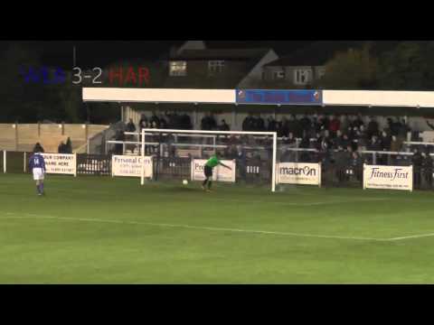 Wealdstone FC vs. Harrow Borough The Penalty Shoot Out (26/11/13)
