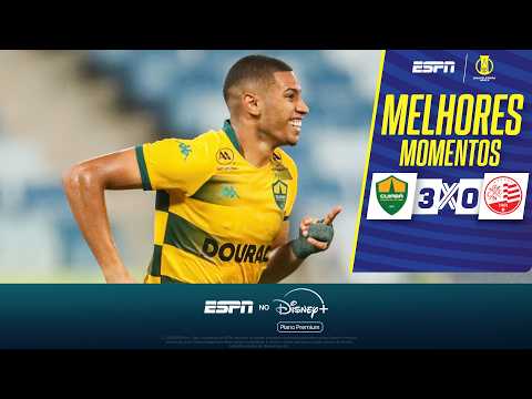 Gols e melhores lances de Cuiabá x Náutico