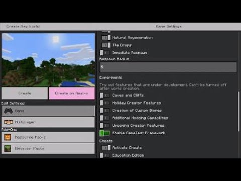 Dr Anchored - How To Access Experimental Gameplay In Minecraft