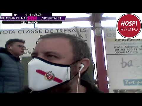 Narración U. E. Vilassar de Mar - C. E. L'Hospitalet jornada 29 Temporada 21/22.