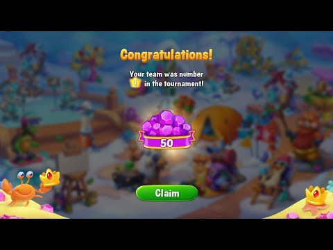 @Fishdom Got 1st Rank in Gold League and Team Tournament 🏆🏆