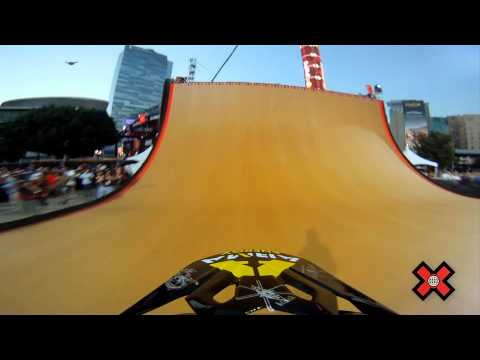 X Games 17: Chad Kagy BMX Big Air Crash