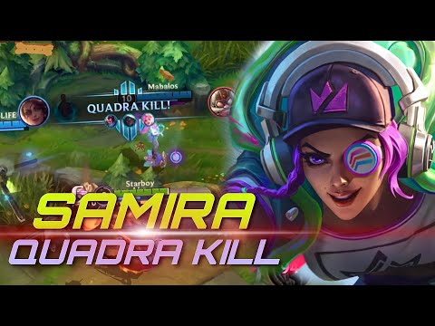 SAMIRA 1-3 TO QUADRA KILL / SAMIRA STILL OP THIS SEASON? (BUILD AND RUNES)