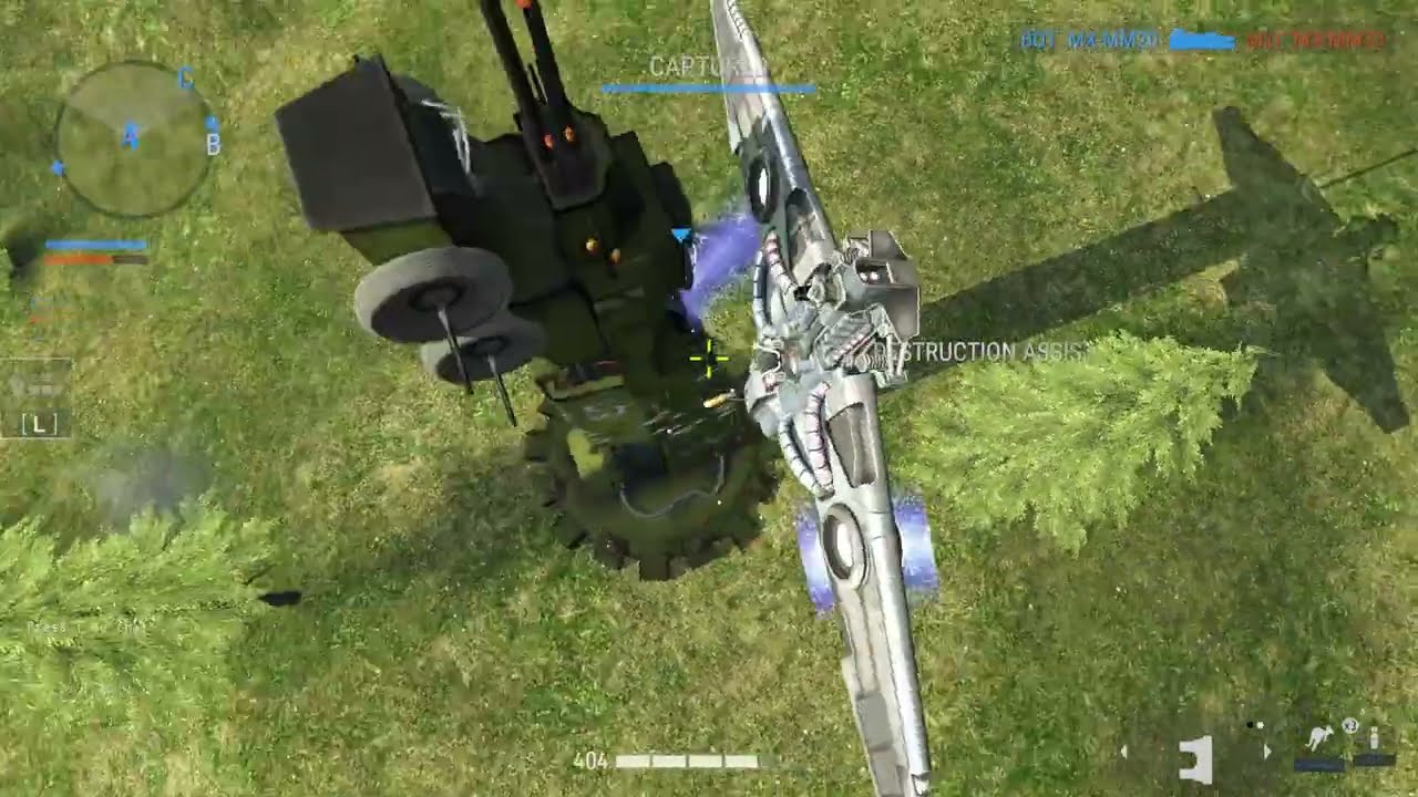 ASSULT BOTS A FREE HAWKEN/CROSSOUT TYPE GAME I JUST DISCOVERED (I BUILT A BOMBER)