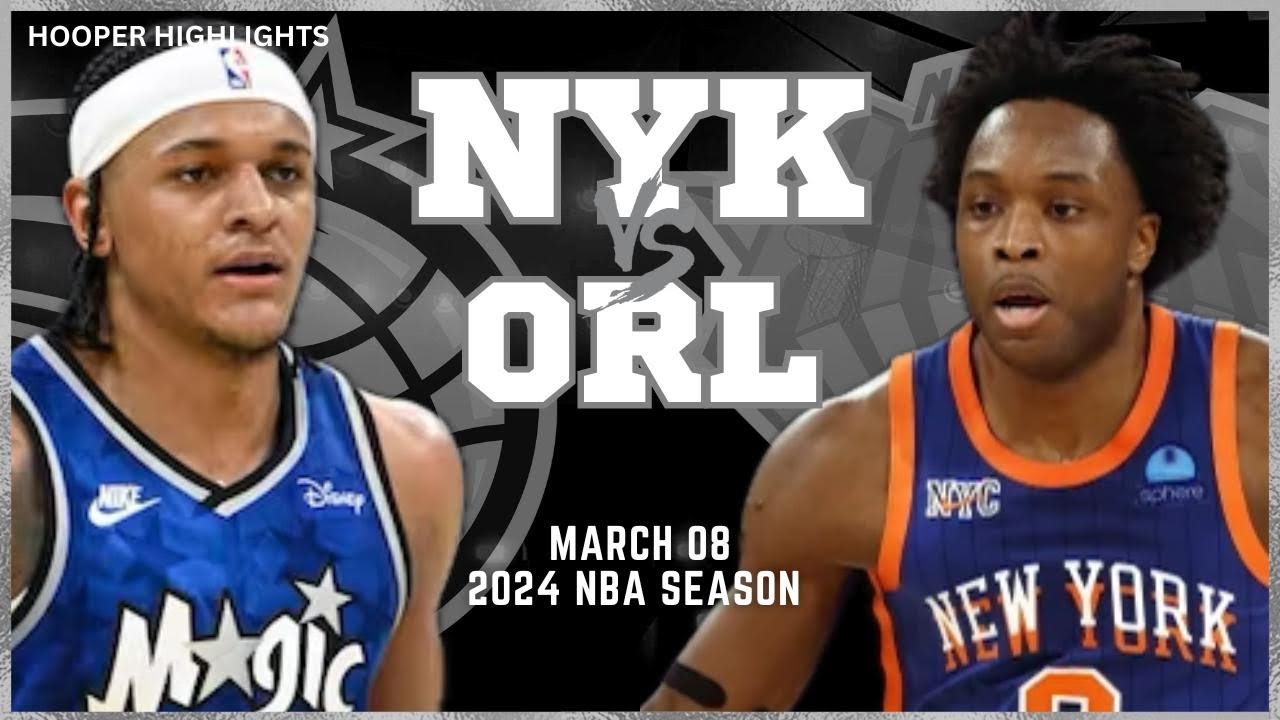 09.03.2024 | New York Knicks 98-74 Orlando Magic