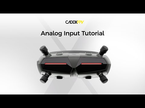 How to Use Analog Input on New Avatar Goggles X | Step-by-Step Guide
