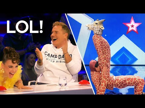 The "Schumacher Duo" - absolutely hilarious 😂🦒 | The Supertalent