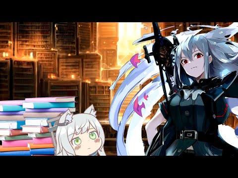 Abyssal Hunter Kyaa Skadi Goes Book Hunting || Library of Ruina