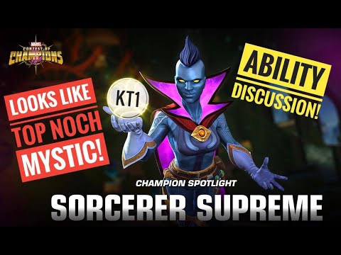 Sorcerer Supreme Champion Spotlight Breakdown! Genie Looks Quite Impressive On Paper!