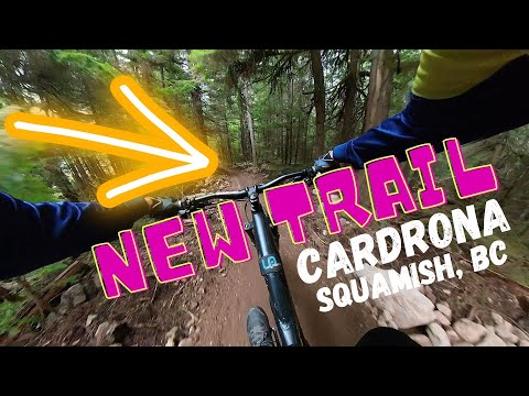 There's a New trail in Squamish named  Cardrona and it's Super Fun