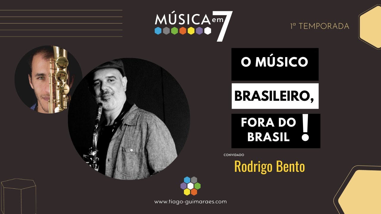 O músico brasileiro, fora do brasil! - com Rodrigo Bento | T1 | Ep. 39