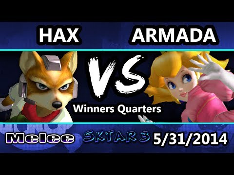 SKTAR 3 - Hax (Fox) Vs. Armada (Peach) - Winners Quarters